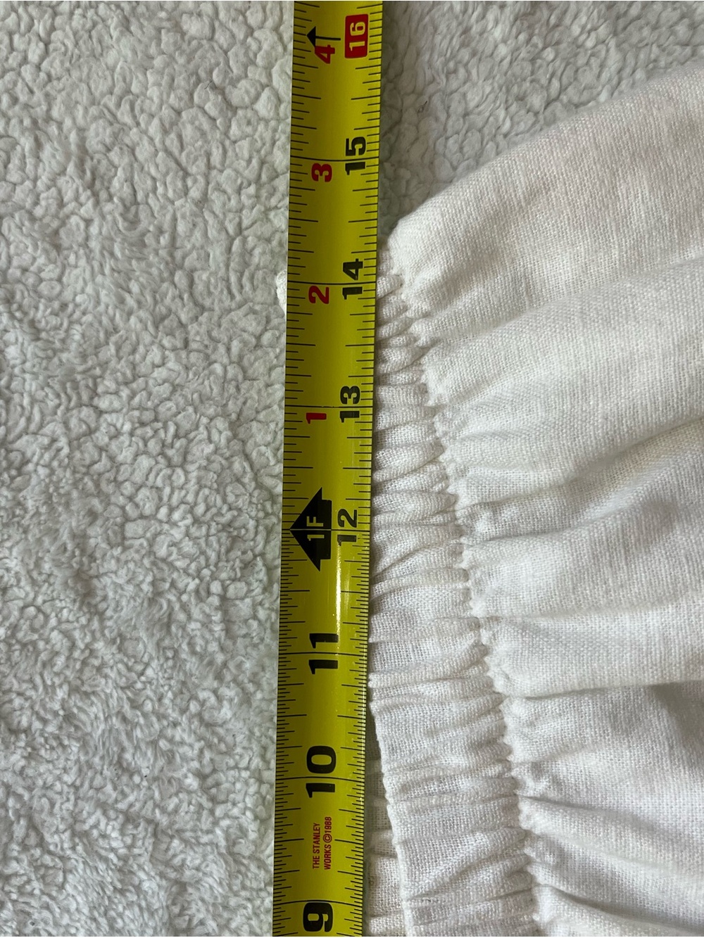 White Tiered Linen Hollister Maxi Skirt - Picture 2 of 4